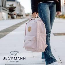 BECKMANN NORWAY City Ryggsäck Ljusrosa