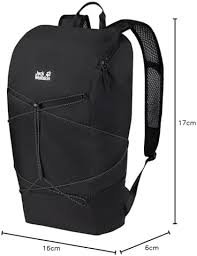 Jack Wolfskin Unisex Ryggsäck - Svart 2010481